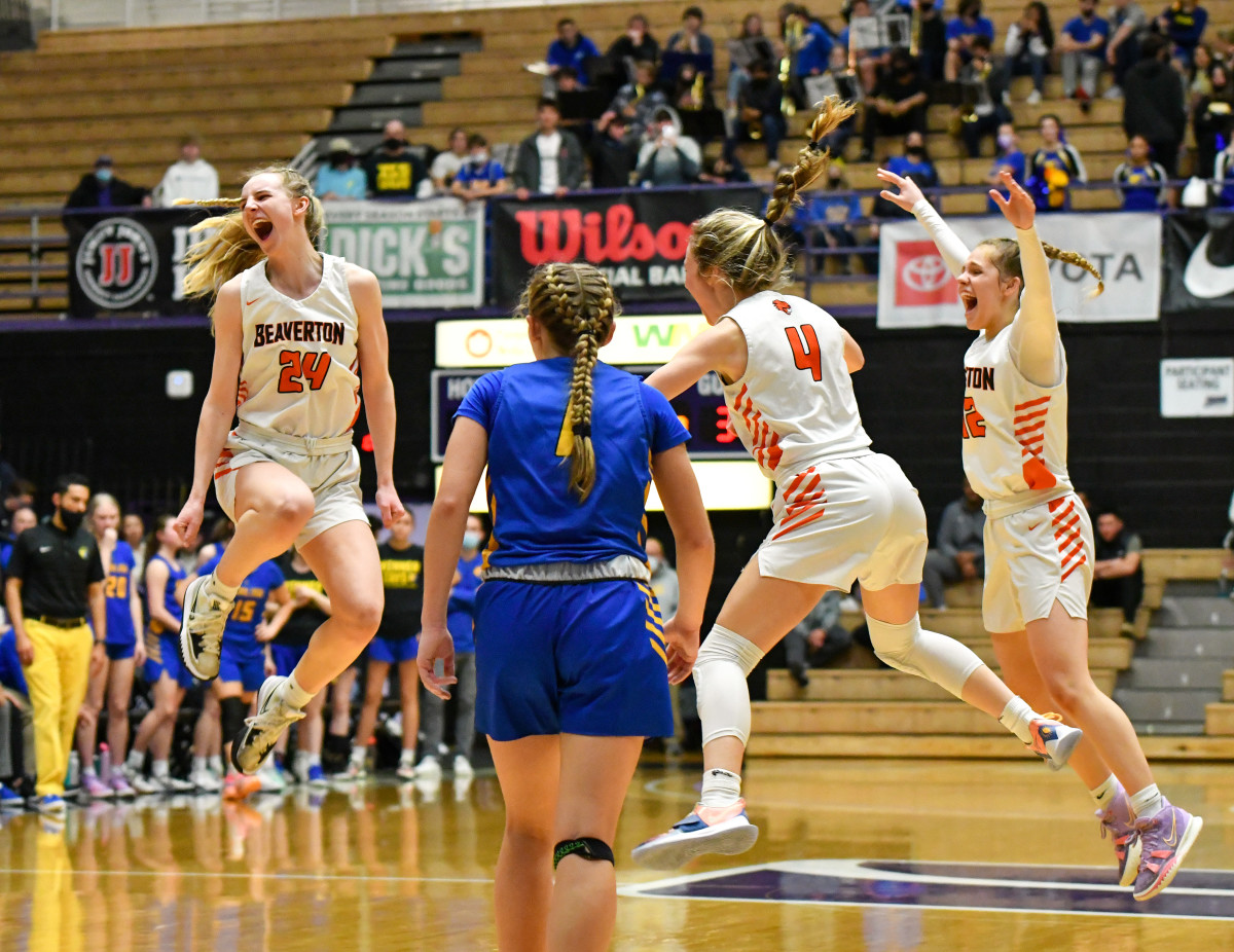 Beaverton Barlow girls basketball Taylor Balkom 48